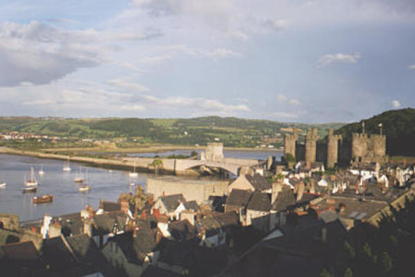 Conwy town walls