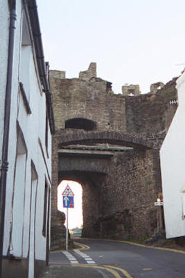 Conwy town walls