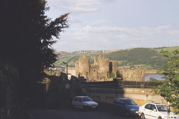 Conwy town walls