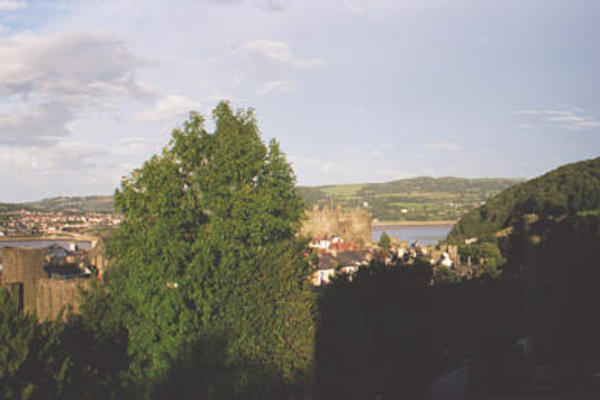 Conwy town walls