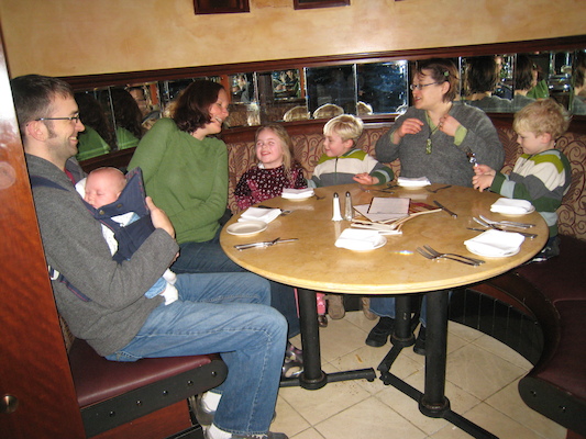 Aron, Linda, Barb, Emma, Tim, Xine and Cole (02-22-2009 17:29)