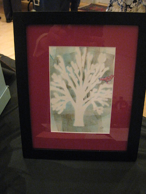 Xine's Tree Cover at First Parish auction (03-07-2009 17:35)