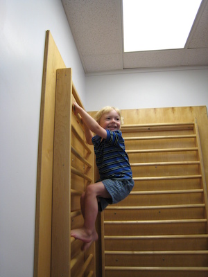 Cole climbing (06-07-2009 13:09)