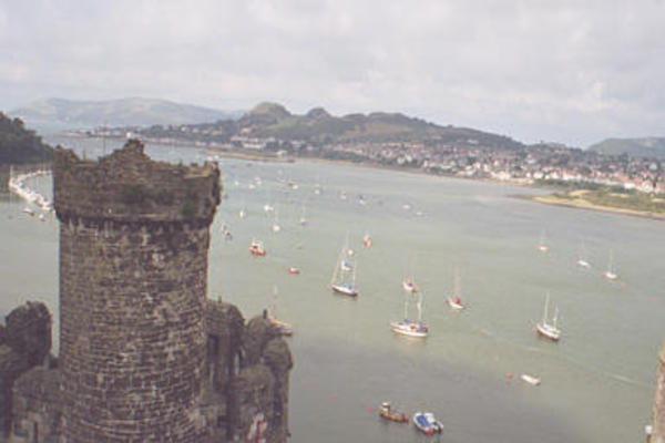 Conwy from the Castle