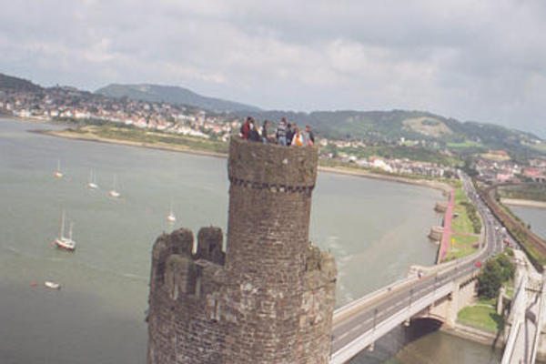Conwy from the Castle