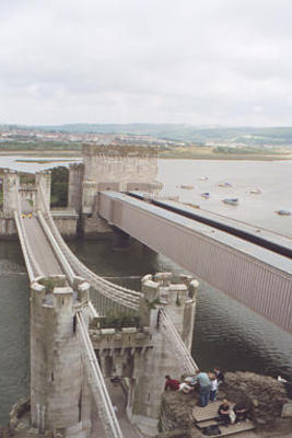 Conwy's three bridges
