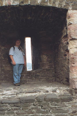 Ben in Conwy Castle