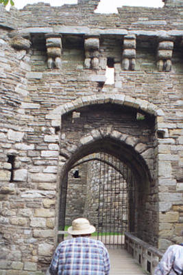 Beumaris Castle entrance