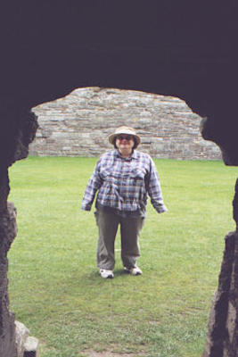 Xine at Beumaris Castle