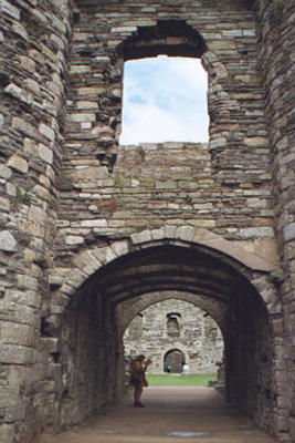 Beumaris Castle entrance