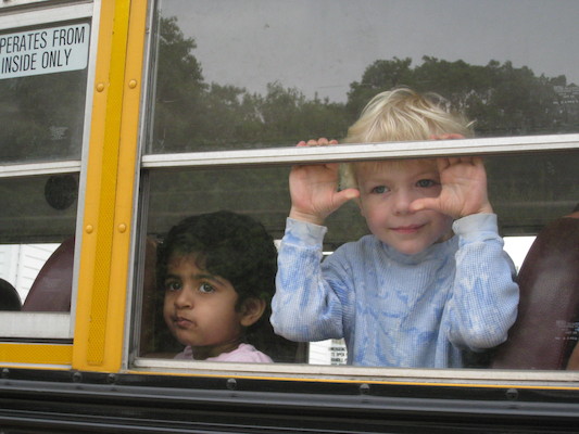 Cole on the BMS trip for ice cream (c. Jennifer Klein) (06-05-2009 10:47)