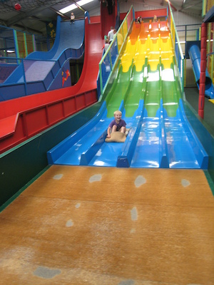 Tim on the slide (07-05-2009 14:26)