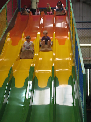 Tim on the slide (07-05-2009 14:28)