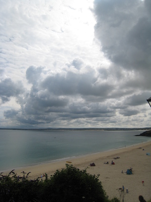 Panorama of the bay from St. Ives (07-10-2009 10:24)