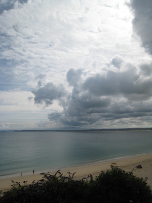Panorama of the bay from St. Ives (07-10-2009 10:24)