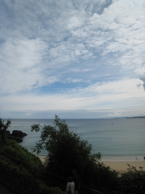 Panorama of the bay from St. Ives (07-10-2009 10:24)