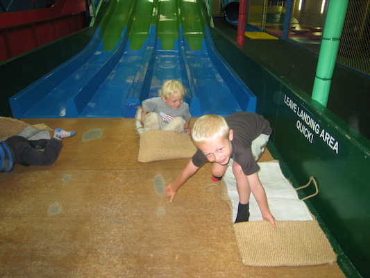 Cole and Tim post slide (07-11-2009 10:57)