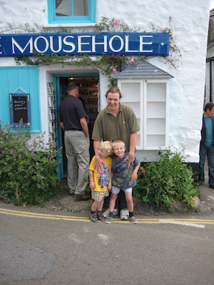 Ben, Cole and Tim in Mousehole (07-09-2009 11:51)