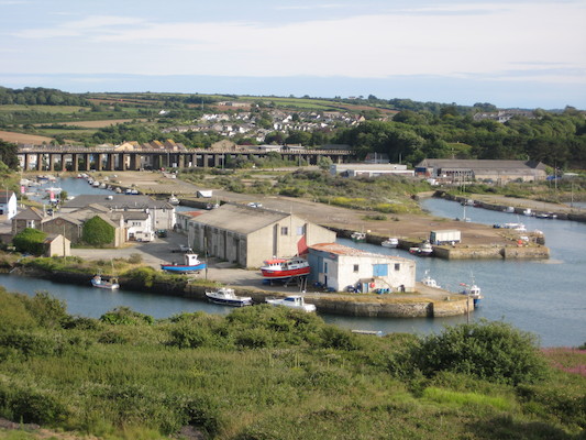 Hayle Estuary from the electric works (07-09-2009 18:19)