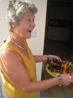 Jean Pollard and kabobs (07-14-2009 17:29)