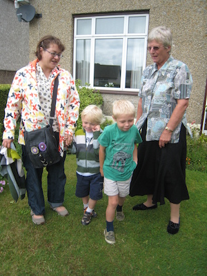 Xine, Cole, Tim and Marion (07-17-2009 10:22)