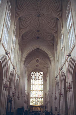 Bath Cathedral roof