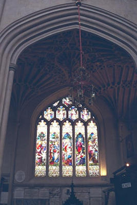 Bath Cathedral stained glass