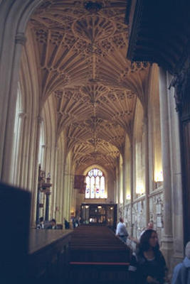 Bath Cathedral roof