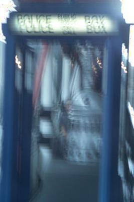 Blurry police box