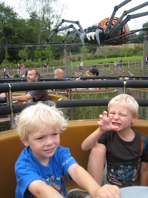 Tim and Cole at Legoland (07-22-2009 10:09)