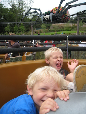 Tim and Cole at Legoland (07-22-2009 10:09)