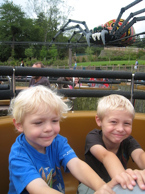 Tim and Cole at Legoland (07-22-2009 10:09)