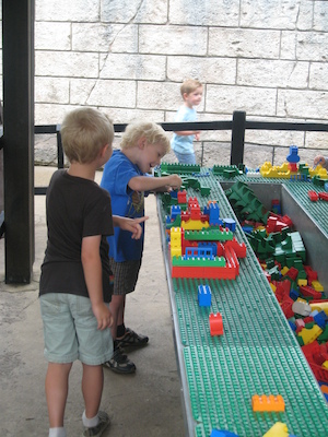 Tim and Cole at Legoland (07-22-2009 10:48)