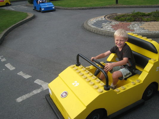 Tim driving at Legoland (07-22-2009 15:14)