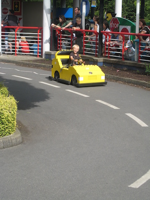 Tim driving at Legoland (07-22-2009 15:16)