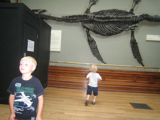 Tim and Cole at the natural history museum (07-24-2009 10:14)