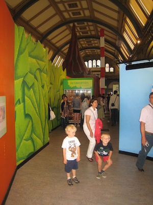 Tim and Cole at the natural history museum (07-24-2009 10:16)