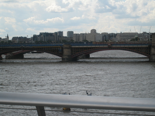 The Thames from the Millenium bridge (07-25-2009 14:30)