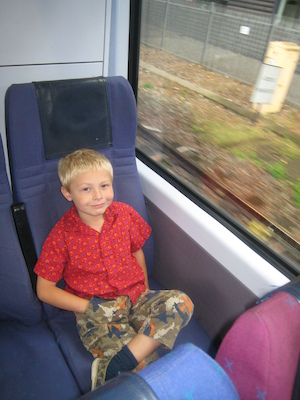 Tim on the Heathrow express (07-27-2009 09:57)