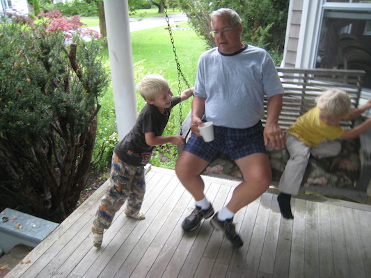 Tim, Uncle Ron and Cole (08-13-2009 08:22)