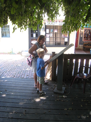 Jacqui and Tim under the weeping beech (08-15-2009 10:01)
