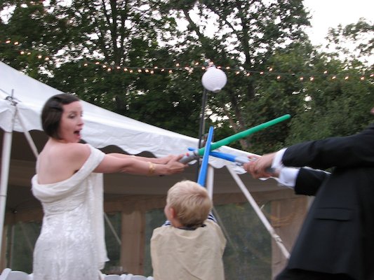 Tara, Cameron, Tim & Cole jedi (by Rebecca Darling) (09-19-2009 18:50)