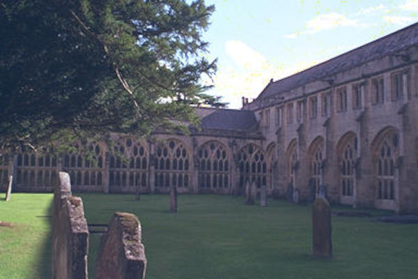 Wells cathedral cloister