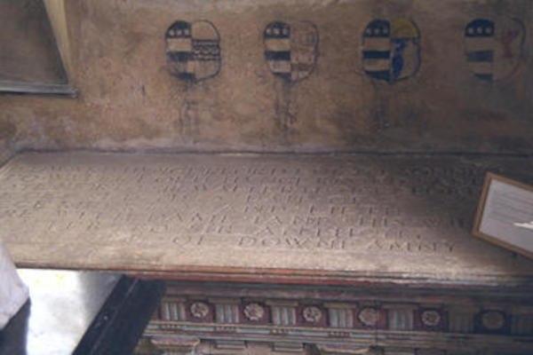 Hungerford castle chapel roof