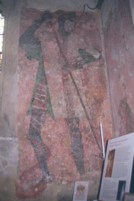 St. George on Hungerford castle chapel