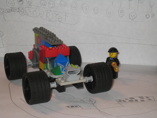 Tim's Lego racer (11-15-2009 08:39)