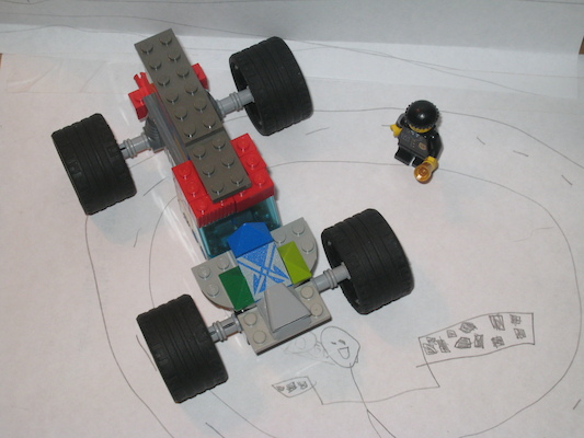 Tim's Lego racer (11-15-2009 08:40)