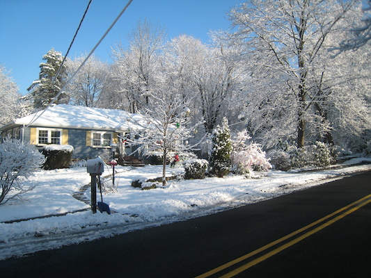 Snow on Sweetwater (with Tim and Cole) (12-06-2009 09:55)
