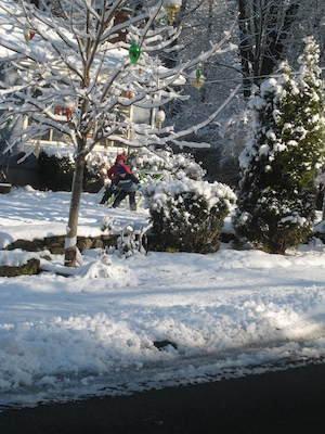 Snow on Sweetwater (with Tim and Cole) (12-06-2009 09:56)