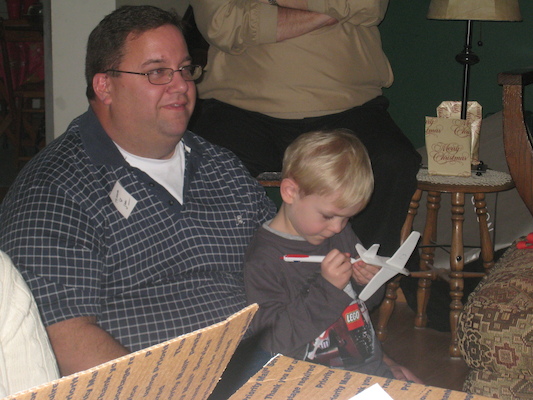 Matt and Cole (12-25-2009 15:22)